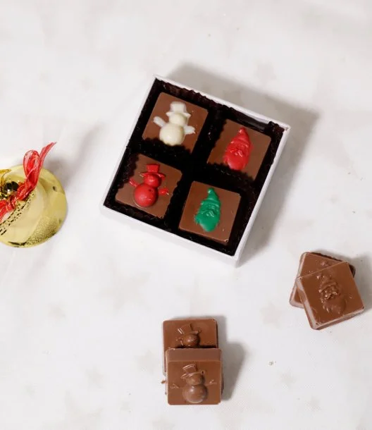 4pcs Belgian Chocolate Gift Box by NJD