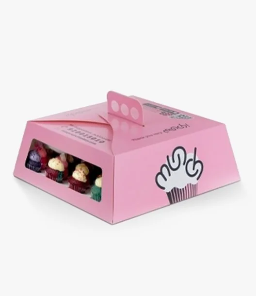 24 Mini Cupcakes Giftbox by Munch Bakery