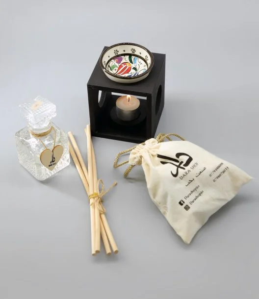  Home Diffuser Set With Bamboo Sticks By Dara Shop 