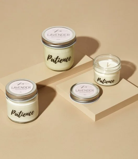 Light within Collection 'Patience' Candle 300ml By Light of Sakina