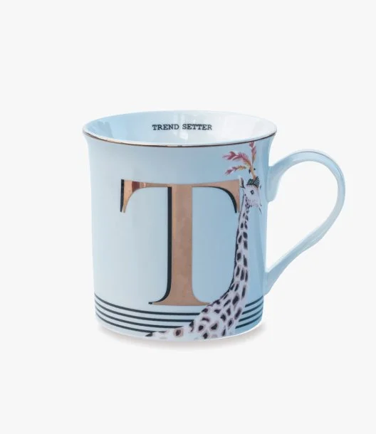 T For Trendsetter Mug by Yvonne Ellen