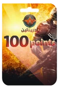 Adrenaline Points Card - 100 Points