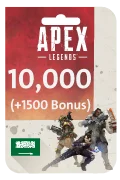 Apex Legends Coins Card - 10,000 Coins +1,500 Bonus