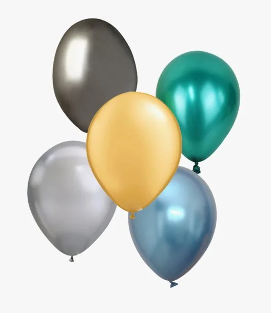 Assorted Shiny Balloons for Men