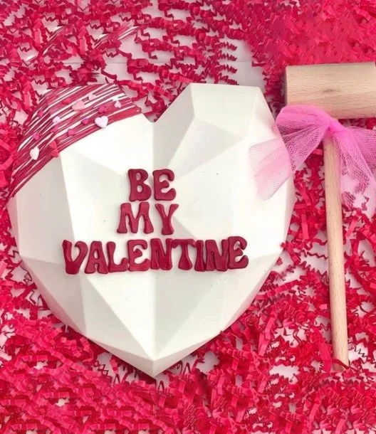 Be My Valentine Smashable Heart