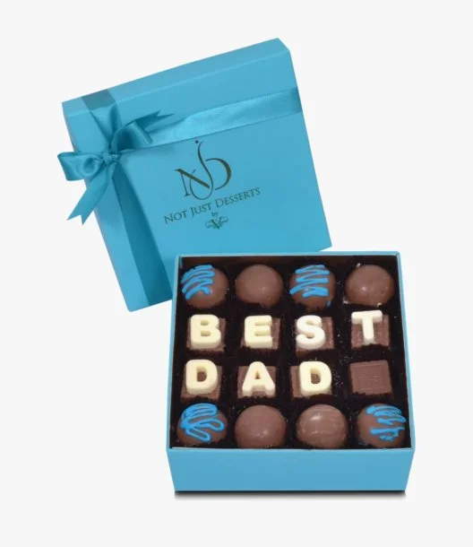Best Dad Chocolate Box by NJD