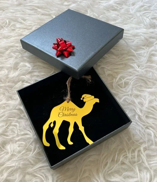 Camel Ornament - Gold by Bundle of Joy