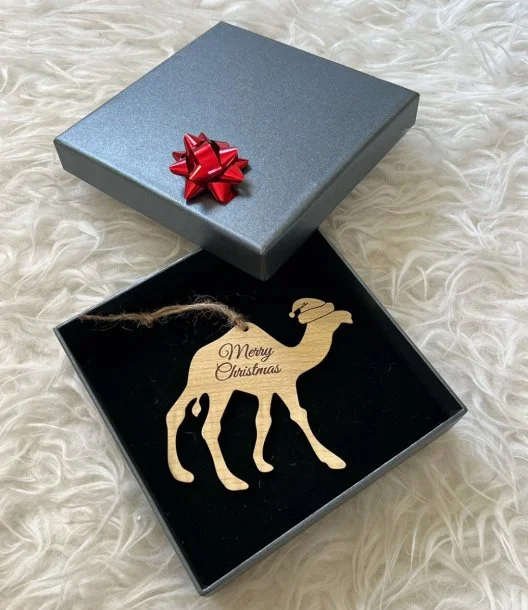 Camel Ornament - Wood by Bundle of Joy
