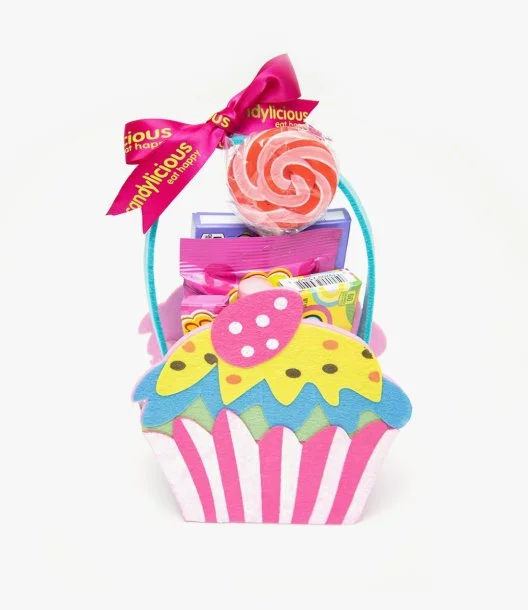 Candylicious Cupcake Felt Pink Gift Pack