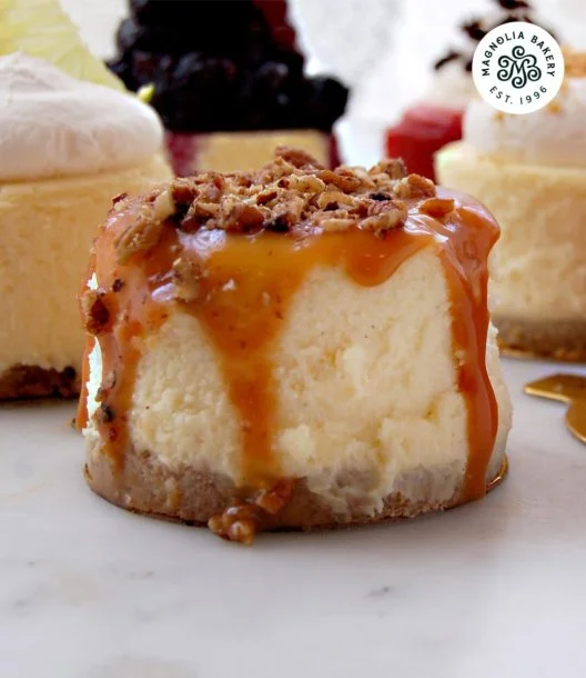 Caramel Pecan Cheesecake by Magnolia Bakery 