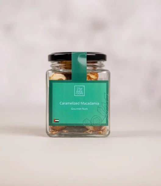 Caramelised Macadamia Jar by The Date Room