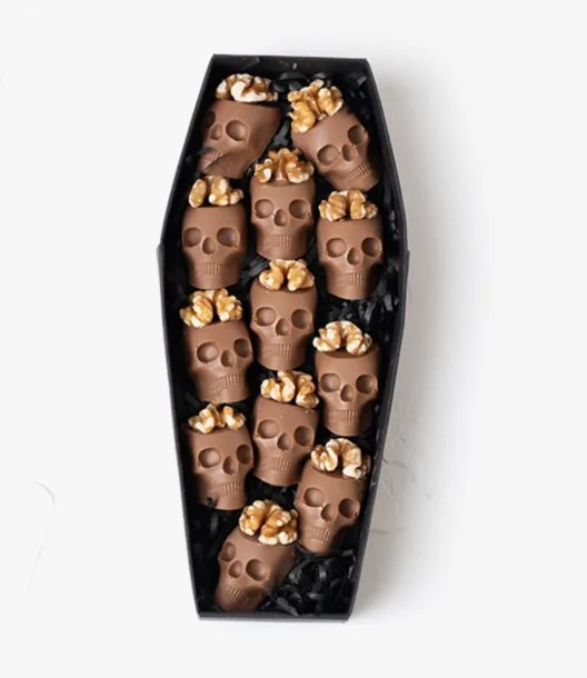 Chocolate Skulls Gone Nuts by NJD