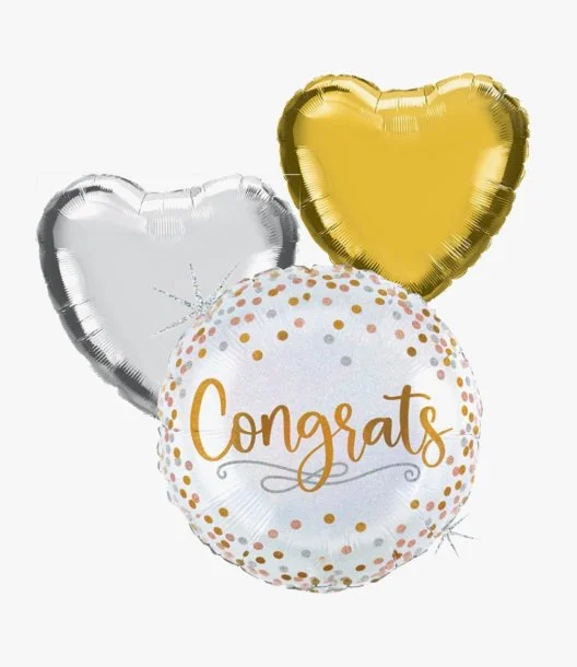 Congrats Classic Balloon Bouquet