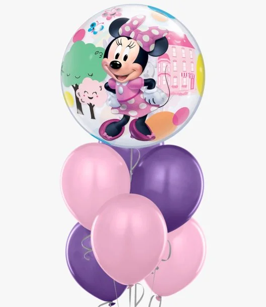 Disney Minnie Mouse Fun Bubble Balloon Bundle