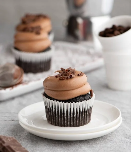 Double Chocolate Cupcakes by Sugar Daddy's Bakery