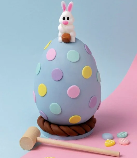 Easter Bunny Chocolate Egg Smash By Cake Social