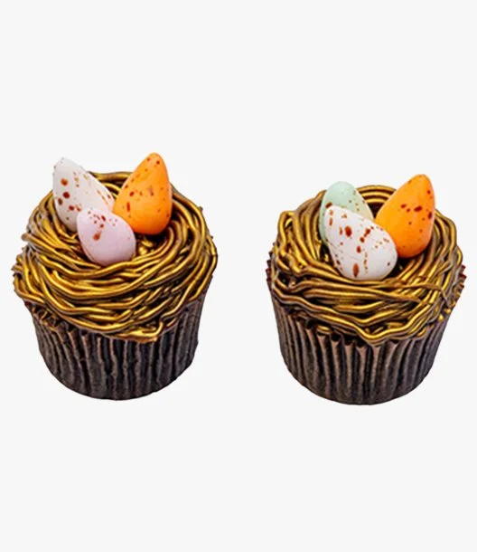 Easter Chocolate Cupcakes Pack of 2 by Bloomsbury's