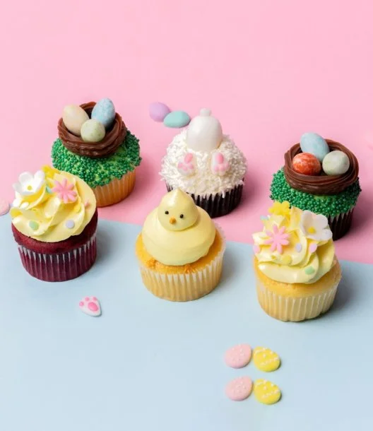 Easter Themed Cupcakes 12 Pcs By Cake Social