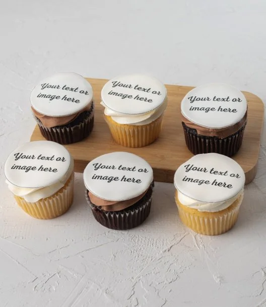 Edible Printed Cupcakes by Cake Social