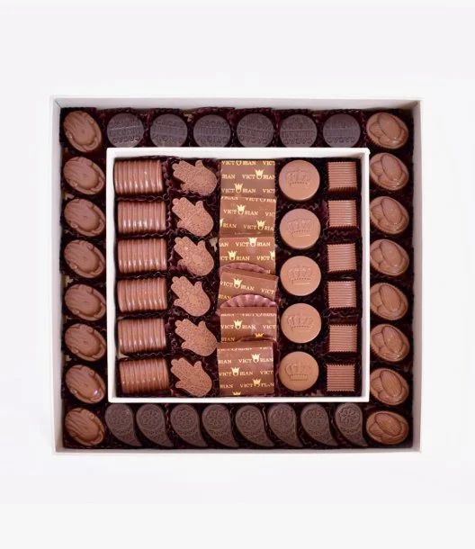 Elegant Mixed Assortments Chocolate Box by Victorian (1KG) 