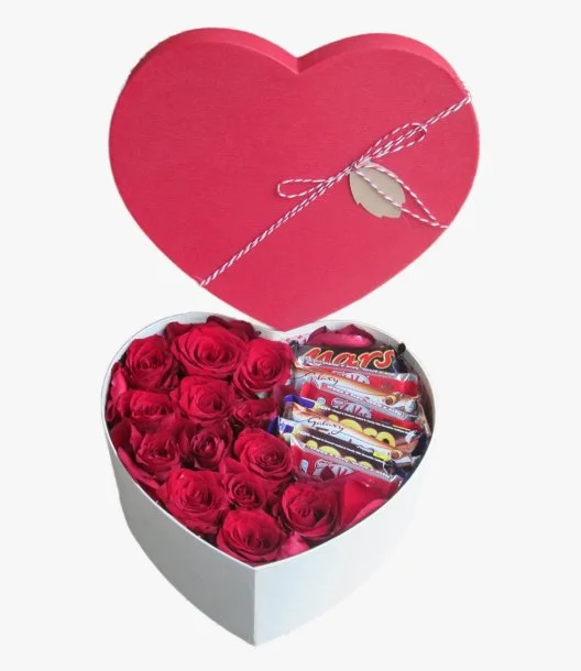 Candy Heart Flower Box