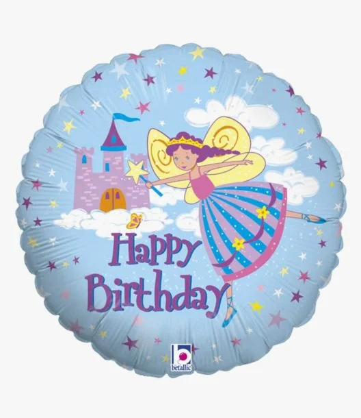 Fairy Princess Birthday Balloon