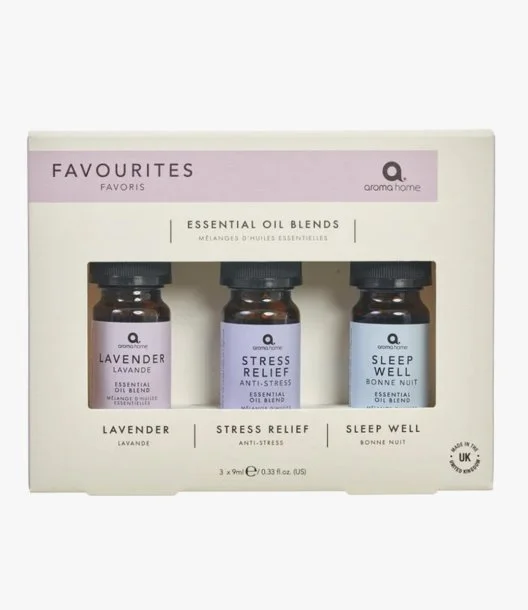 Favourites Essential Oil Blends by Aroma Home