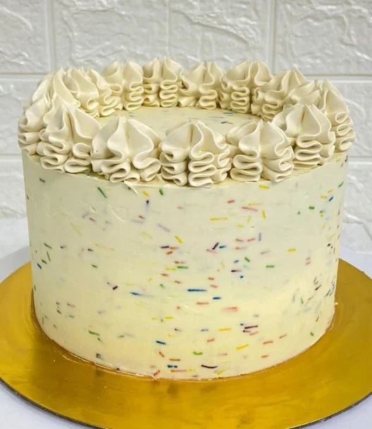 Funfetti Cake by Celebrating Life Bakery
