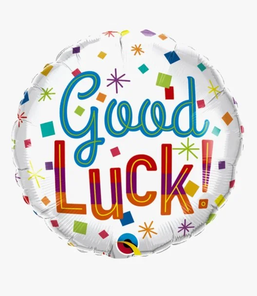 Good Luck Foil Colorful Balloon