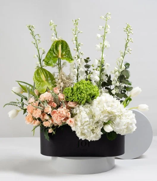 Green Anthurium Flower Arrangement