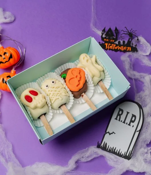 Halloween Box of 4 Cakesicles by Oh Fudge