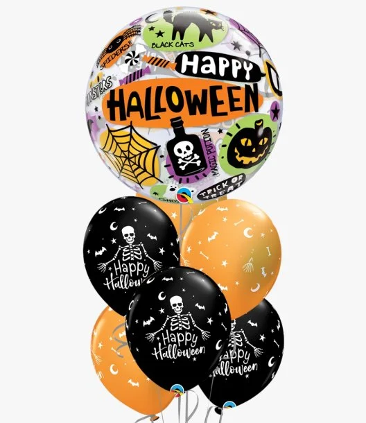 Halloween Messages & Icons Bubble Balloon Bundle