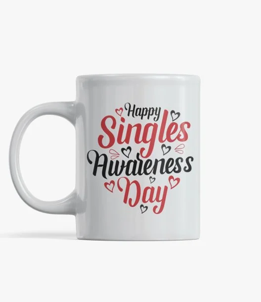 Happy Singles Awarness Day – Valentine Day Mug