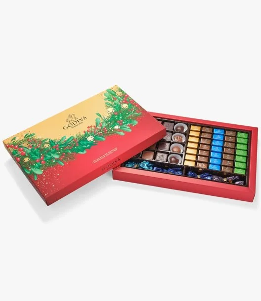 صندوق هدايا كومبو للعام الجديد 2023 شوكولاتة 600 جرام من جوديفا