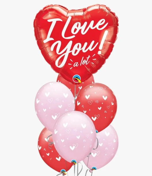 I Love You A Lot Balloon Bundle