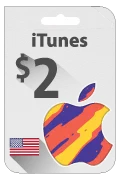 iTunes Gift Card - USD 2