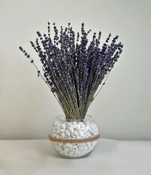 Lavender Pebble Vase