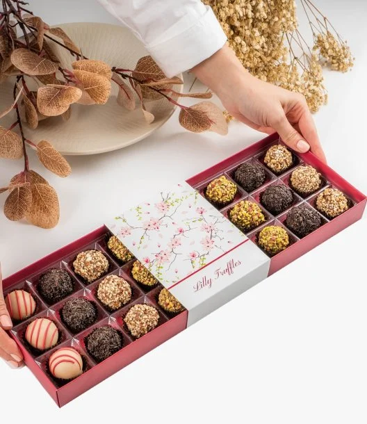 Lilly Truffle Box by Hazem Shaheen Delights 