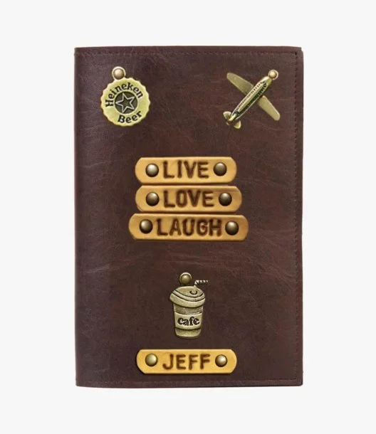Live Love Laugh Customized Passport Cover by Custom Factory