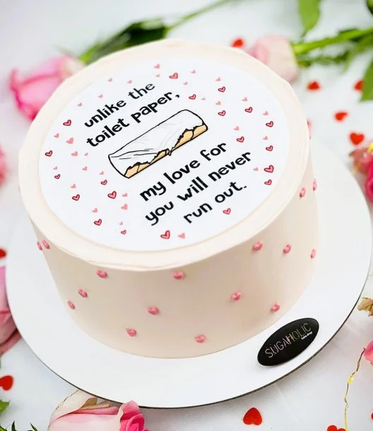 Love Will Never Run Out Cake by Sugaholic