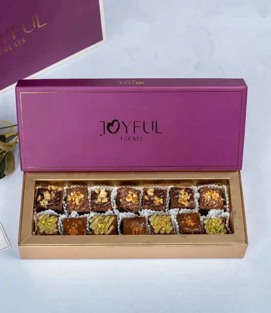 Luxury Brownie Bite Box by Joyful Treats