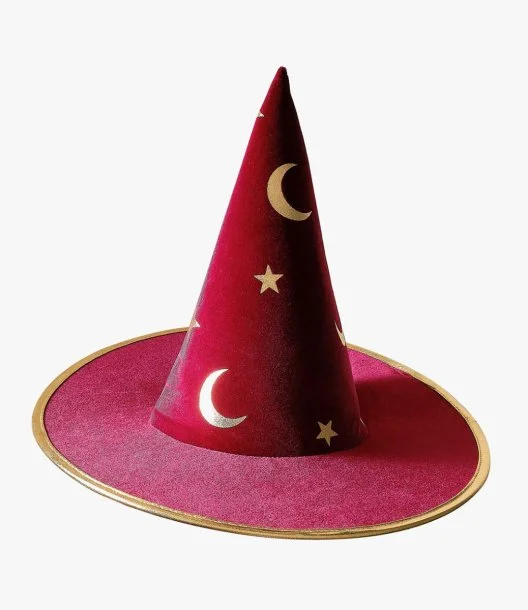 قبعة الساحرة لون عنابي من جينجر راي 