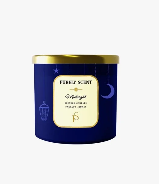 Midnight Scented Candle by Purely Scent