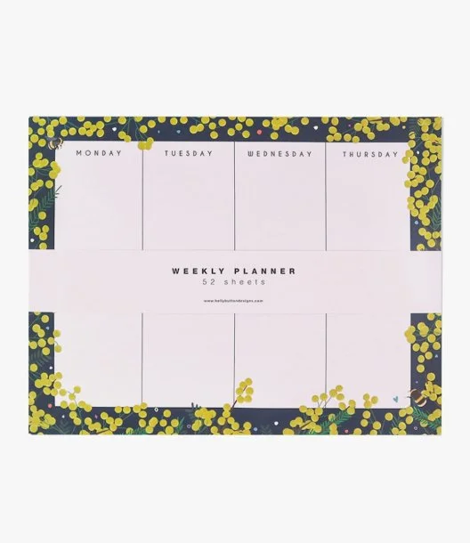 Mimosa Weekly Planner by Belly Button