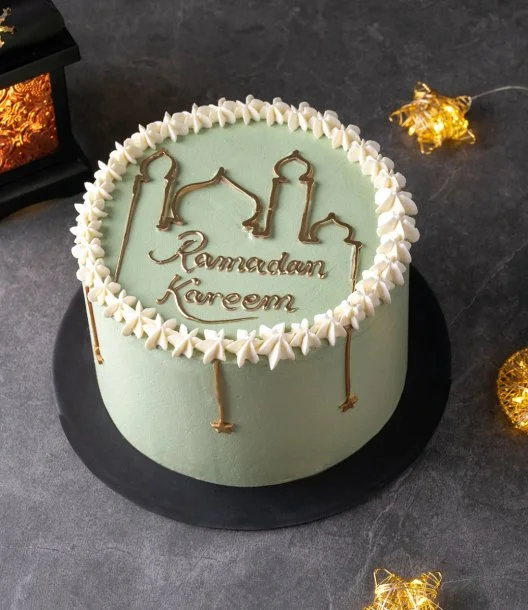 Minimalist Ramadan Kareem Cake by Cake Social