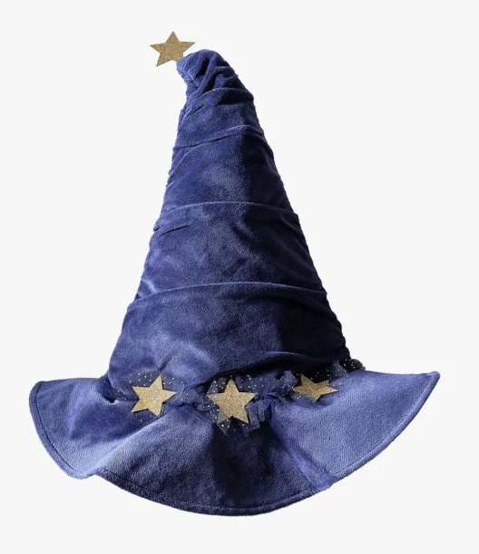 قبعة الساحرة لون أزرق من جينجر راي 