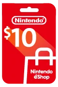 Nintendo eShop Gift Card - USD 10