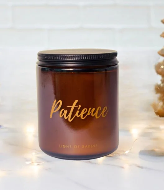 Patience Lavender Candle 250ml by Light of Sakina 