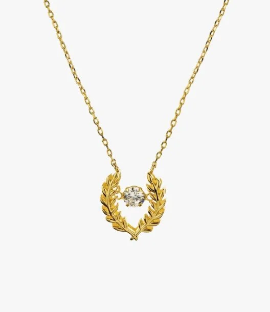 Gold-Plated Peaceful Necklace