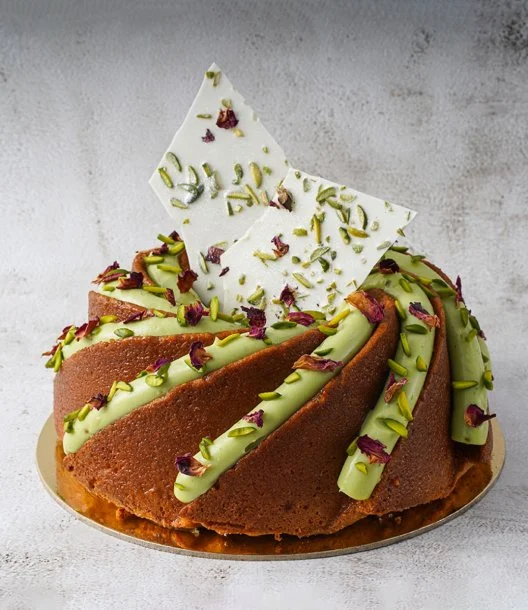 Pistachio Bundt Cake By Bloomsbury's